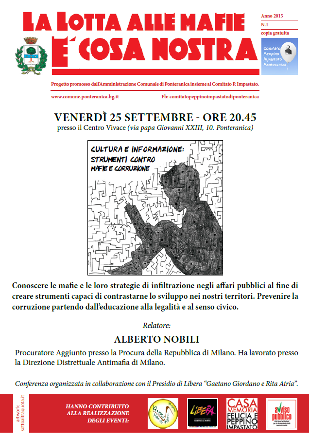 CULTURA E INFORMAZIONE: STRUMENTI CONTRO MAFIE E CORRUZIONE