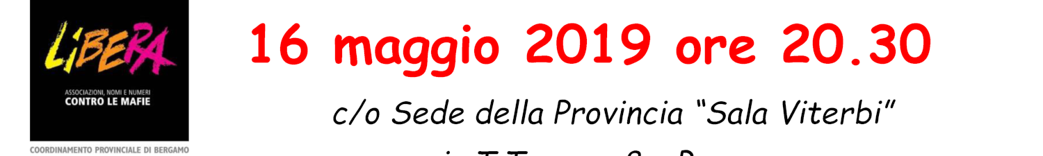 Confronto con Gian Antonio Girelli – 16/05/2019