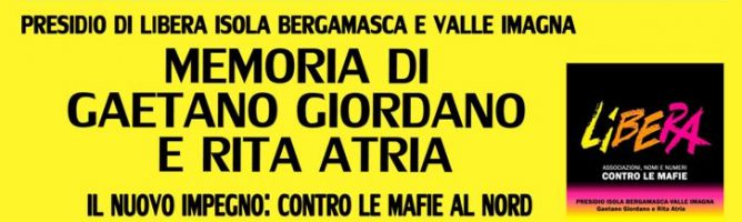 Memoria di Gaetano Giordano e Rita Atria