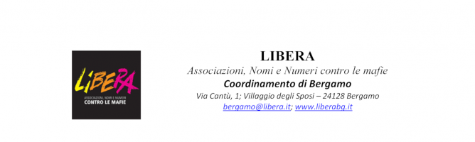 Assemblea Provinciale del Coordinamento di Libera Bergamo 07/12/2019