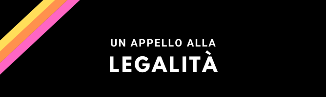 Un appello alla legalità